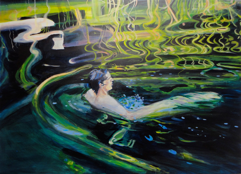 swimming swirls